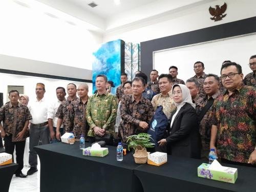 Menghadiri undangan Press Gathering Pemkab Belitung di Dewan Pers Jakarta